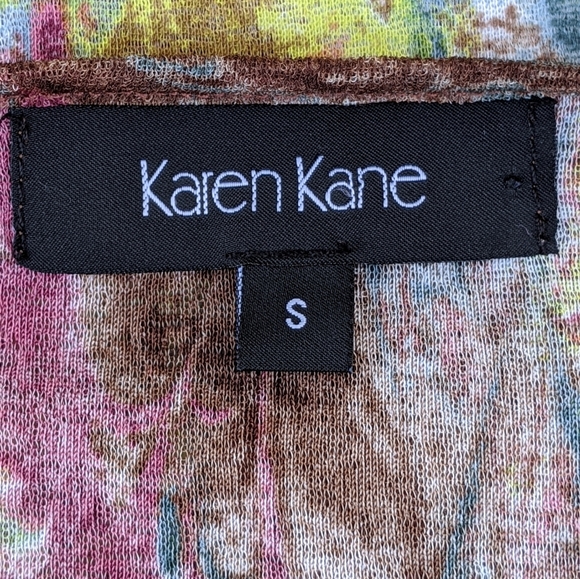 Karen Kane Multicolor blouse with ruffle - Small - Picture 8 of 8